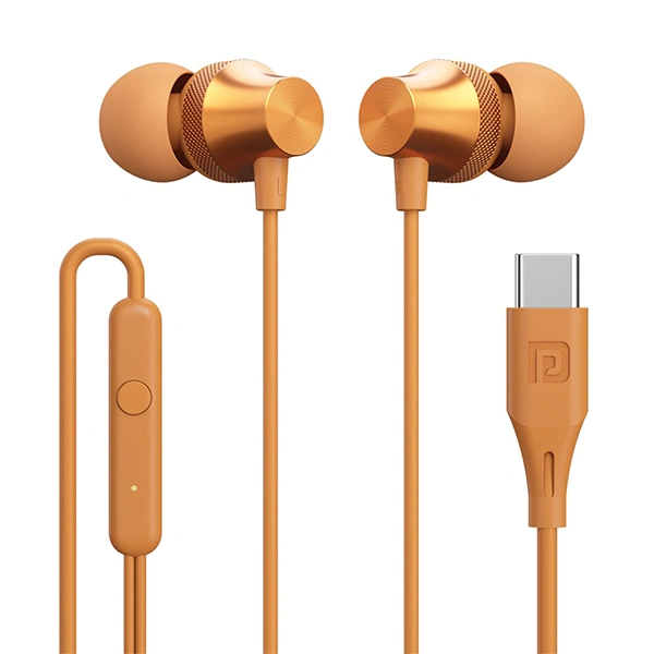 Portronics Conch Beat A in Ear Wired Earphones - Yellow - Yellow
