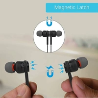 Portronics Conch Gama in-Ear Wired Earphone - Red - Red