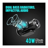 Portronics Dash 11 40W Bluetooth Speaker with Multi Colour LED Light