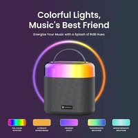 Portronics Dash 3 16W Bluetooth Speaker with Wireless Karaoke Mic