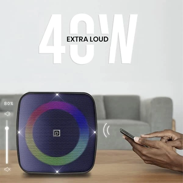 Portronics Dash 40W TWS Bluetooth Portable Speaker