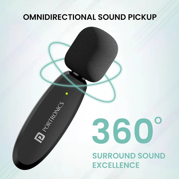 Portronics Dash 7 Wireless Microphone