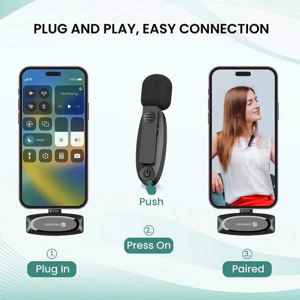 Portronics Dash 7 Wireless Microphone