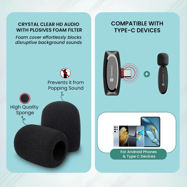Portronics Dash 7 Wireless Microphone
