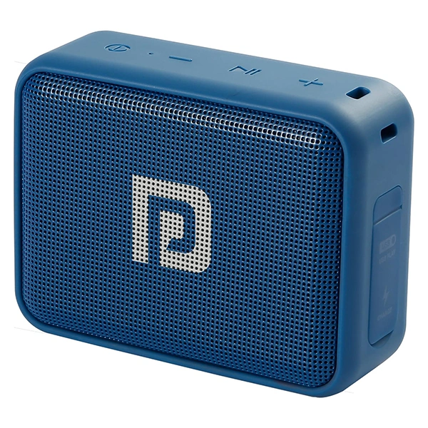 Portronics Dynamo 8W Portable Stereo Speaker with TWS - Blue - Blue