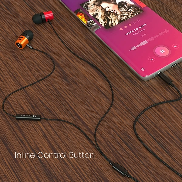Portronics Ear 2 in-Ear Wired Earphones with Mic