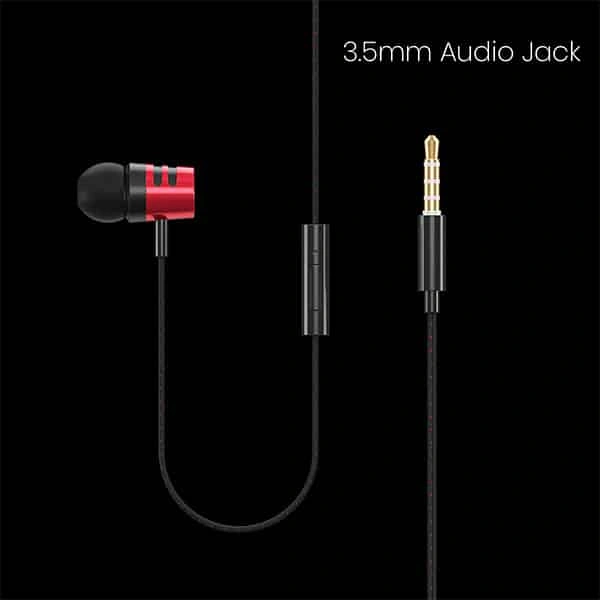 Portronics Ear 2 in-Ear Wired Earphones with Mic