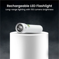 Portronics Eco Glow Mini Torch Light with USB Rechargeable Battery