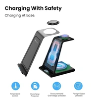 Portronics Freedom 33 3-in-1 Desktop Wireless Charger