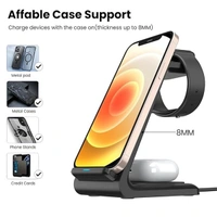 Portronics Freedom 33 3-in-1 Desktop Wireless Charger