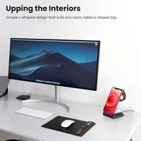 Portronics Freedom 33 3-in-1 Desktop Wireless Charger