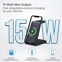 Portronics Freedom Trio 15w 3in1 Wireless Charger