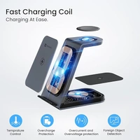 Portronics Freedom Trio 15w 3in1 Wireless Charger