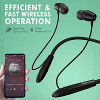 Portronics Harmonics 230 Wireless Bluetooth Headset - Blue - Blue
