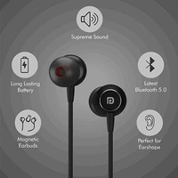 Portronics Harmonics 230 Wireless Bluetooth Headset - Blue - Blue