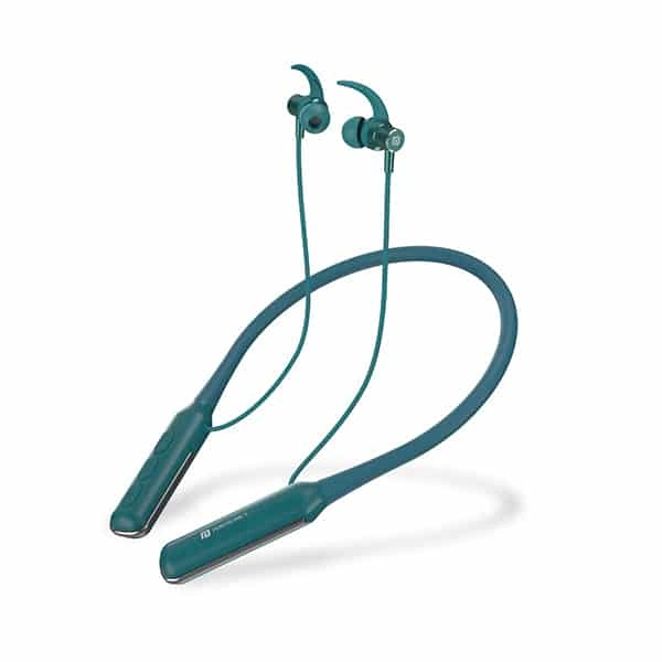 Portronics Harmonics 250 Wireless Bluetooth Headset - Green - Green