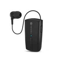 Portronics Harmonics Klip 4 Retractable Bluetooth Music & Calling Earphone - Green - Green