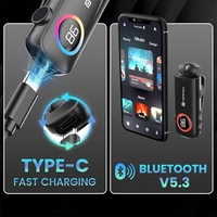 Portronics Harmonics Klip 5 Retractable Bluetooth Calling Earphone - Black - Black