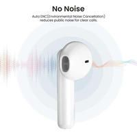 Portronics Harmonics Twins 25 TWS Earbuds with ENC (White)