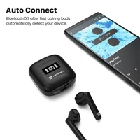 Portronics Harmonics Twins 26 TWS Earbuds with ENC & Dual Mic (Black)