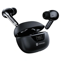 Portronics Harmonics Twins 28 in Ear Earbuds with Smart ANC - White - White