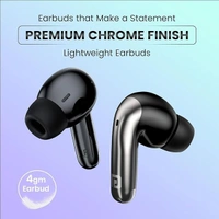 Portronics Harmonics Twins 28 in Ear Earbuds with Smart ANC - White - White