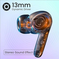 Portronics Harmonics Twins 28 in Ear Earbuds with Smart ANC - White - White