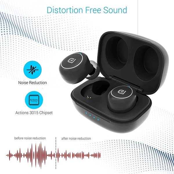Portronics Harmonics Twins Mini Bluetooth Earbuds