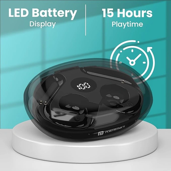 Portronics Harmonics Twins S14 in Ear OWS Smart Wireless Earbuds