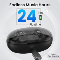 Portronics Harmonics Twins S16 in Ear Wireless TWS Earbuds - Blue - Blue