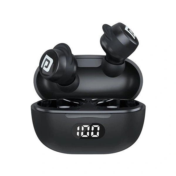 Portronics Harmonics Twins S5 Smart Earbuds - White - White