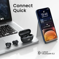 Portronics Harmonics Twins S5 Smart Earbuds - White - White