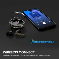 Portronics Harmonics Twins S7 True Wireless in Ear Earbuds with 35 Hours Playtime - White - White
