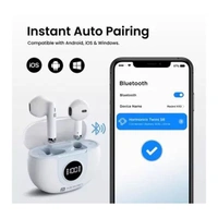 Portronics Harmonics Twins S8 TWS Earbuds with 30 Hours Playtime - White