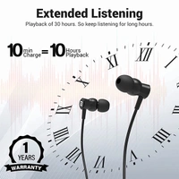 Portronics Harmonics Z4 Wireless Stereo Neckband Bluetooth Headset