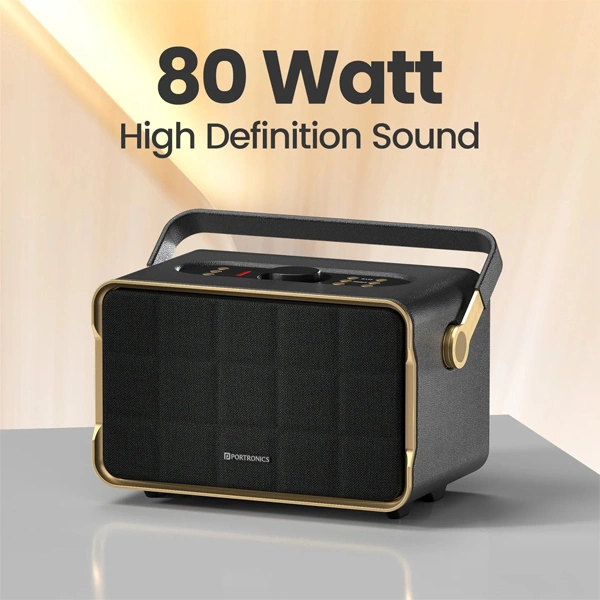 Portronics Harmony 80W Bluetooth Party Speaker