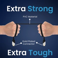 Portronics HDMI Cable 1.5 m Konnect Sync 4k 60Hz