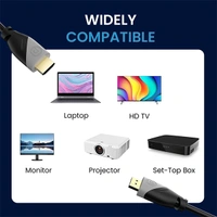 Portronics HDMI Cable 1.5 m Konnect Sync 4k 60Hz