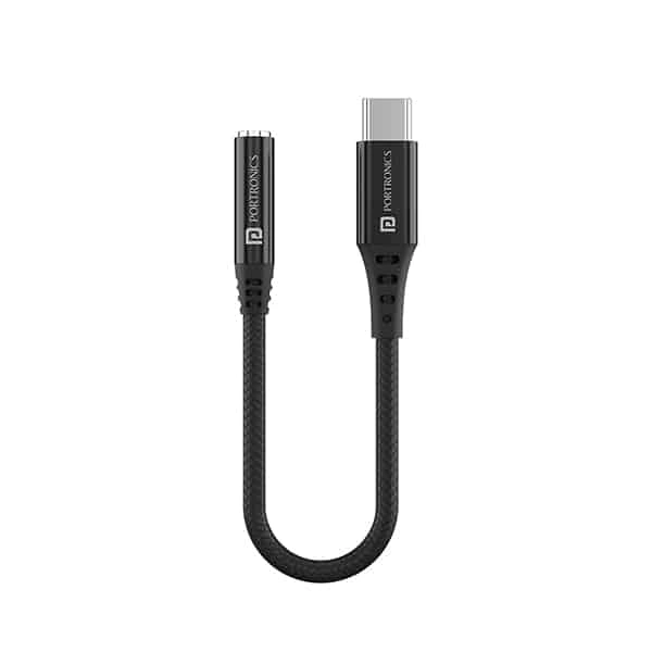 Portronics iKonnect 3 Lightning to 3.5mm Earphone Aux Stereo Jack Phone Converter (iOS)