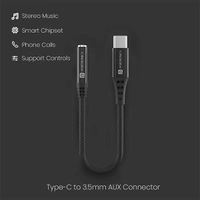Portronics iKonnect 3 Lightning to 3.5mm Earphone Aux Stereo Jack Phone Converter (iOS)