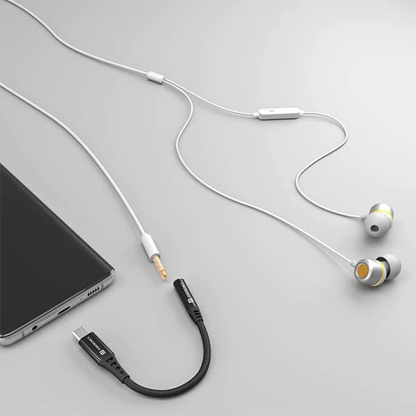 Portronics iKonnect 3 Lightning to 3.5mm Earphone Aux Stereo Jack Phone Converter (iOS)