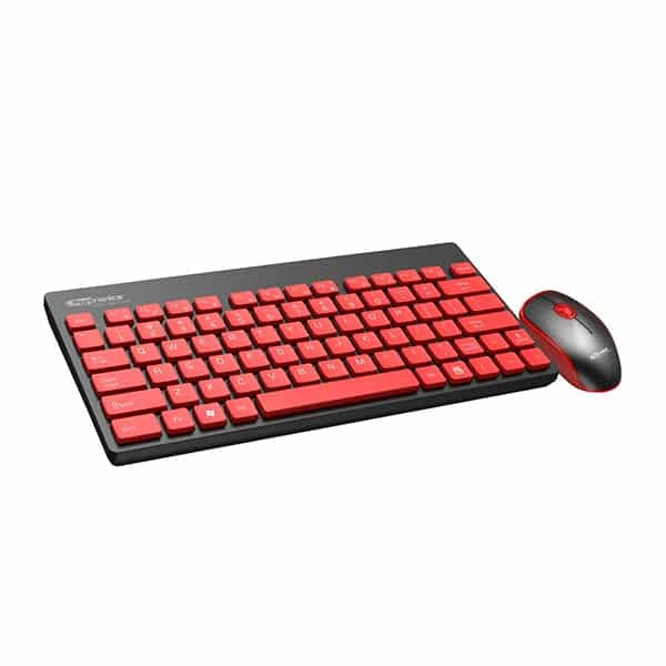 Portronics Key2 Wireless Keyboard &amp; Mouse Combo - Black - Black
