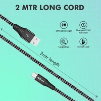 Portronics Konnect A 2M Micro USB