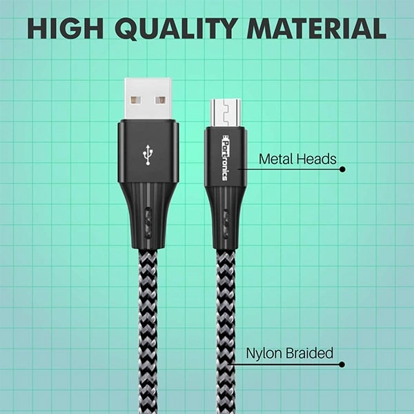 Portronics Konnect A 2M Micro USB