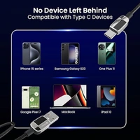 Portronics Konnect Grid USB A to Type C Cable