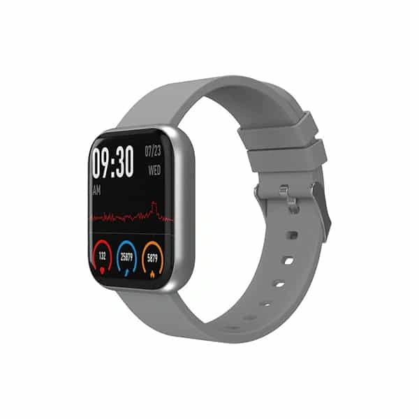 Portronics Kronos X2 Smartwatch - Grey - Grey