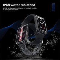 Portronics Kronos X4 Smart Calling Watch - Black - Black