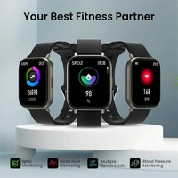 Portronics Kronos Y1 Bluetooth Calling Smart Watch - Grey - Grey