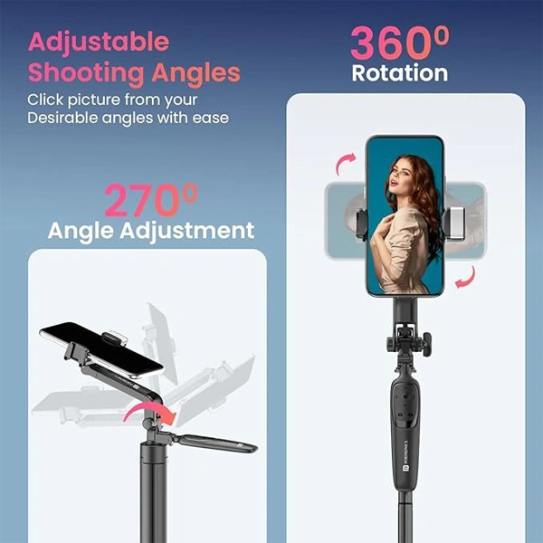 Portronics Lumistick Pro Smart Selfie Stick