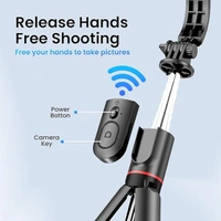 Portronics Lumistick Smart Selfie Stick with 360 Degree Rotation